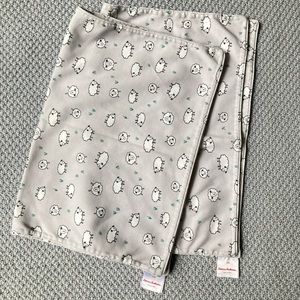 Hanna Andersson Lamb Organic Cotton Burp Cloth